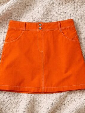 Cutter & Buck  Orange Golf Skort
